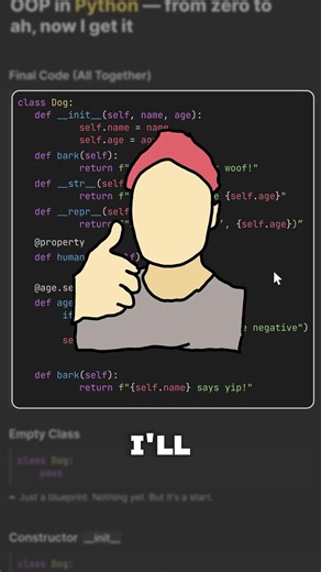 OOP in Python - from pass to this #python #codeforbeginners #coding #oop #soargram
