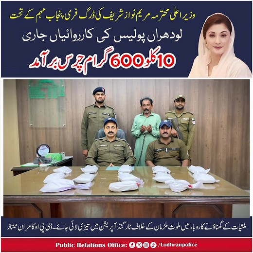 Punjab Police Pakistan - RPO Multan - Lodhran Police Update