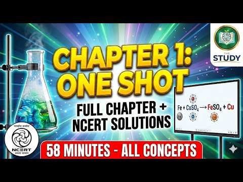 NCERT Solutions Class 10 Science Chapter 1 | Chemical Reactions and Equations Full Exercise |#ncert