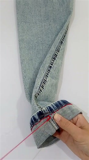 Shorten jeans without cutting ✂️❌
