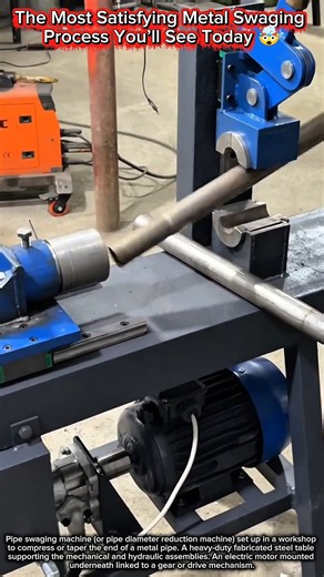 The Most Satisfying Metal Swaging Process You’ll See Today 🤯