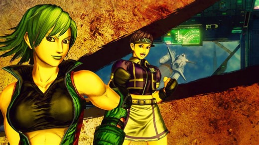 Street Fighter X Tekken Asuka and Sakura (Team Freedom Planet & Melty Blood!)