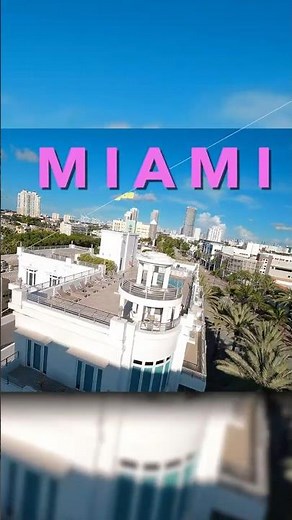 The Fastest Way to See Collins Avenue #dronepilot #miamicontent