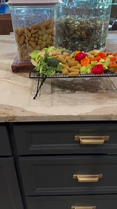 21K views · 837 reactions | What’s in the menu today?? Lots of different goodies that they love. Even sweet peppers ️ #fyp #yum #food #healthy #goodstuff #monkey #weekend #lucy #rooster #bear #birdy | Our Life Adventures | Facebook