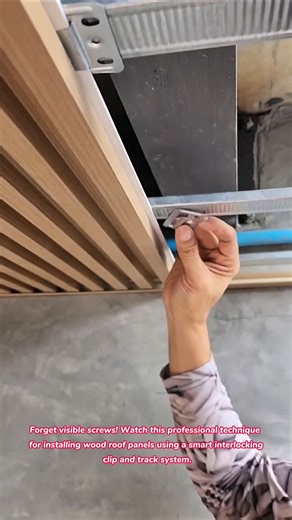Pro Secret For Seamless Wood Roof Panel Installation #roof #ceiling #wood #tips #tricks #tools #how