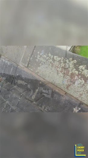 Loose mortar gone ✅ Ridges blown clean ✅ Now it’s time for the roof putty 💪 Good prep = solid finish! #Roofing #DIY #Workwear #ConstructionLife #RoofRepairs #Waterproofing