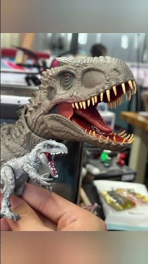 Brand New Mattel Jurassic World Hammond Collection Indominus Rex Out Of Box #fypviral #jurassicworld