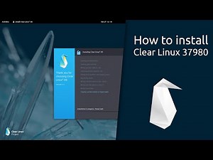 How to install Clear Linux 37980