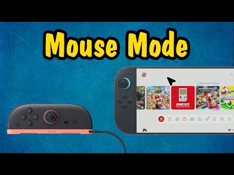 How to Use a Joy-Con as a Mouse on a Switch 2 Console | Change to Mouse Mode Using Joycon Controller