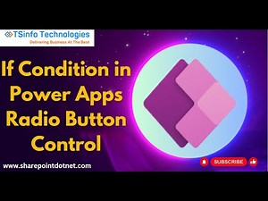 If Statement in Power Apps Radio Button | How to Use If Condition in Power Apps Radio Button