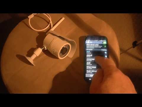 Zmodo Wireless Camera. Connecting to the internet explained