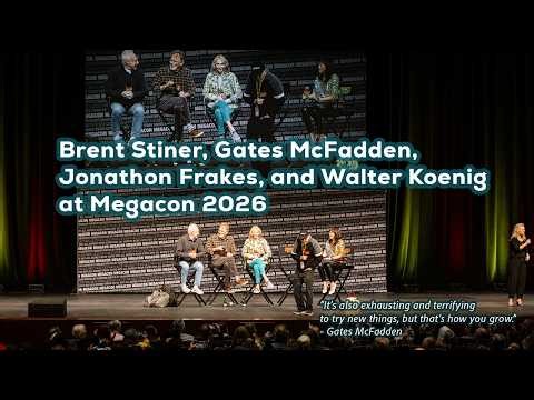 Star Trek Next Gen ft. Brent Spiner, Gates McFadden, Jonathon Frakes, Walter Koenig Megacon 2026