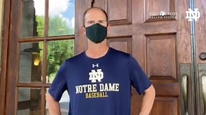 48 reactions | "I wear a mask to stop the spread of COVID-19. I want to keep my family, myself and everyone around me safe." - Head Coach Link Jarrett ⠀ ⠀ #WearAMask • #GoIrish ☘️ | Notre Dame Baseball | Facebook