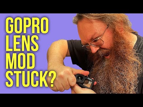 GoPro 9 Lens Mod stuck tight? Here’s the fix!