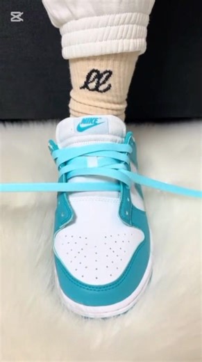 Nike dunk low lace Style Tutorial (Best Way) #lace #tutorial