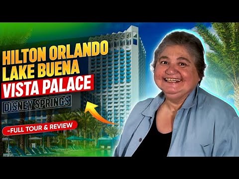 Hilton Orlando Lake Buena Vista Palace Disney Springs - Full Tour & Review with Rockin Robin 103