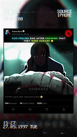 Yuji Feeling Bad After Knowing That They're Not Humans 😢 | Jujutsu Kaisen #shorts #viral