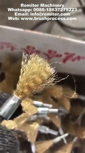 Automatic Pen Shape Steel Wire Brush Making Machine