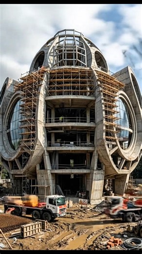 From Ground to Genius – Stark Innovation Dome Timelapse 🔴✨