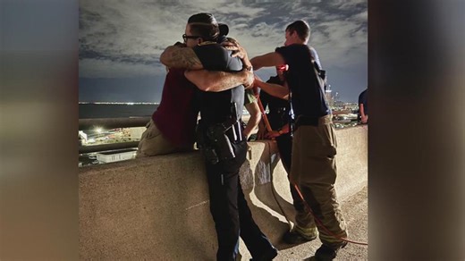 CCPD officer’s hug highlights compassion and crisis training