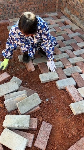 DIY TUTORIAL FOR BEGINNERS EASILY LAY A PROFESSIONAL-Looking Brick Floor