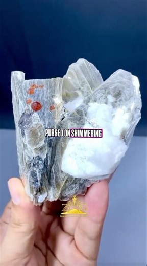 Red Garnet on Mica – Fiery Crystal on a Shimmering Canvasレッドガーネット・オン・マイカ – 輝く母岩に宿る情熱の結晶