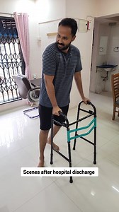 913K views · 23K reactions | Scenes After Hospital Discharge #comedyreels #funnyvideos #funnyreels #ad | Nitesh Shetty | Facebook