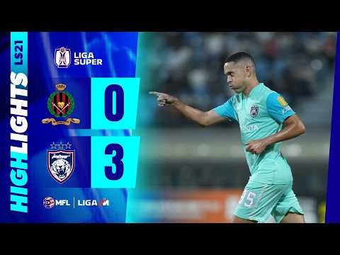 DPMM FC 0-3 Johor Darul Ta'zim FC | Highlights | Liga Super 2025-2026 | LS21