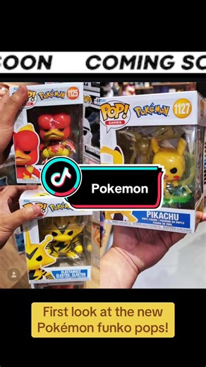 Nuevo vistazo a los Funko Pops de Pokémon