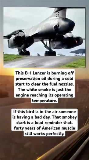 The white smoke is just the engine reaching its operating temperature.