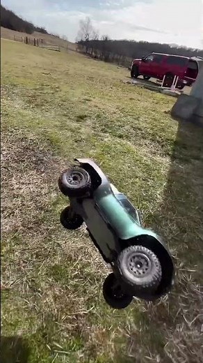Traxxas RC car crashes at 60 MPH