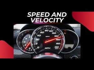 Speed vs Velocity: The Difference Everyone Gets Wrong!