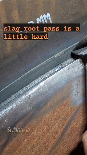 fcaw root pass welding results #welder #weldlife #weldArc #weldernation #weldingroot #solda #explorepage #trade #vlog #highlights #bluecollar #artlovers #work #lighting #fyp #reelsvidios #foryou #foryoupage | Suhari Ari