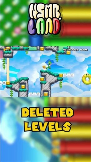 World 4 and 6 deleted levels of NSMBL (short 15) - (Smm2 / Mario Maker 2 Super World)