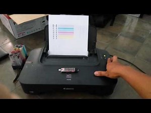 Cara test print canon ip2770 tanpa pc /laptop