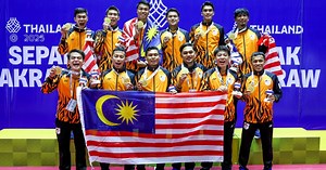 Berulang-alik naik bas ekspres, Sobey bersyukur raih emas di Thailand | Harian Metro