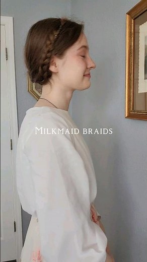 milkmaid braid tutorial