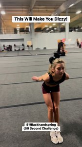 You have 60 seconds to do as many backhandsprings as you can. You get $1/backhandspring. How many are you doing? 🧐 #Reels #Gymnastics #Challenge #TumbleDoctor | Tumble Doctor