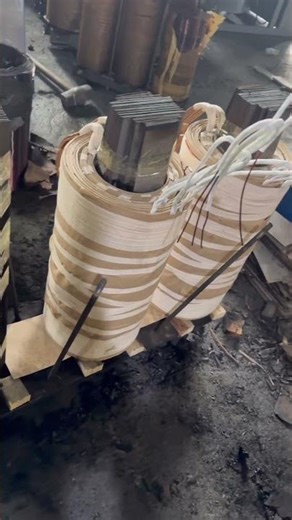 complete repair of a burnt-out transformer #wood