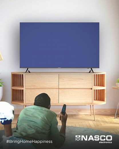 A Smart TV that’s All About U! 📺✨ Dive into endless entertainment with NASCO VIDAA TV. Your favorite shows, movies, and more are right at your fingertips! 🎬🍿 Tell us what you know about the NASCO VIDAA TV! #Nasco #Electrolandgh #BringHomeHappiness | Nasco Electronics GH