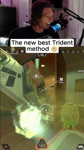 THE NEW BEST TRIDENT METHOD 😁 #apex #apexlegends #apexlegendsclips #apexclips