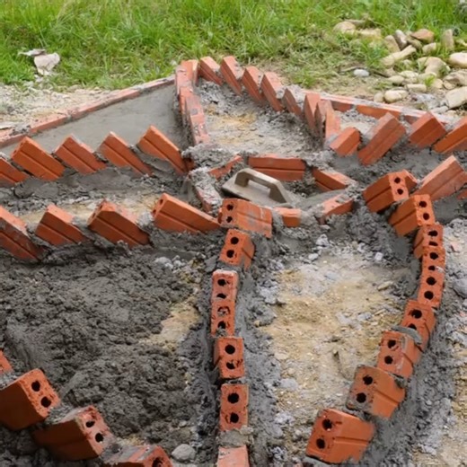 How To Make A Tile Kitchen Table Simple , Shaping Build Flower Beds Ly Tieu Uyen Live With Nature 085 | Clip 168