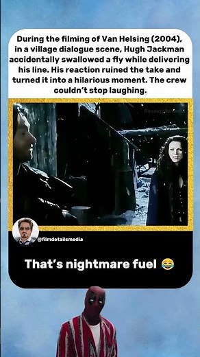 Van Helsing (2004) That Fly Went Straight In 😂