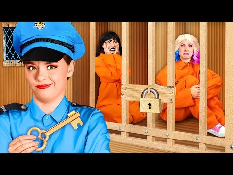 Box Fort Prison Escape with Wednesday Addams | Funny Challenges by Crazy DO