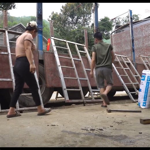 Mechanical Girl Repair and Restore LONG TRUCK Restore cargo container, repair truck | Md Uzzal Hossain