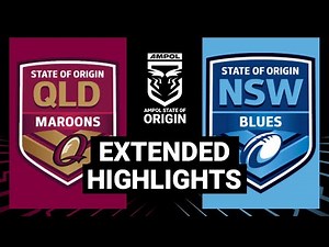 NRL Highlights | State of Origin 2009 | Game 1 | Extended Highlights | NRL