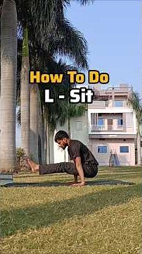 L - Sit Full Tutorial #lsit #calisthenics #tutorial #shorts