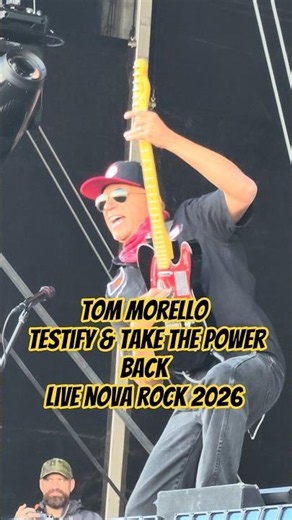 Tom Morello - Testify & Take the Power Back - Live Nova Rock Festival 11.06.2026