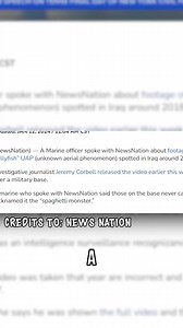 1.3K views | Marine Confirms Jellyfish UAP Sighting  #alien #aliens #ufo #art #space #scifi #area #xenomorph #extraterrestrial #ufos #ovni #digitalart #nasa #drawing #ufology #love #aliensarereal #ufosighting #horror #artist #predator #alienabduction #universe #ufologia #illustration #alienart #extraterrestre #monster #ancientaliens #ovnis | Lainey and Ben | Facebook