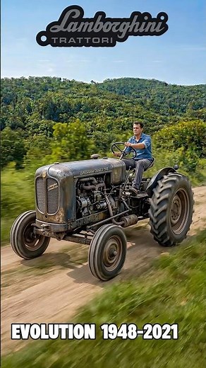 🚜 Lamborghini Tractor Evolution (1948–2021)